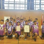 萩原町連区子とも会ドッヂビースポーツ大会を開催しました。